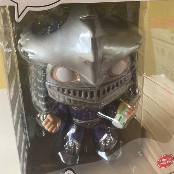 Funko POP! Teenage Mutant Ninja Turtles Super Shredder Figure GameStop Exclusive - Picture 8 of 16